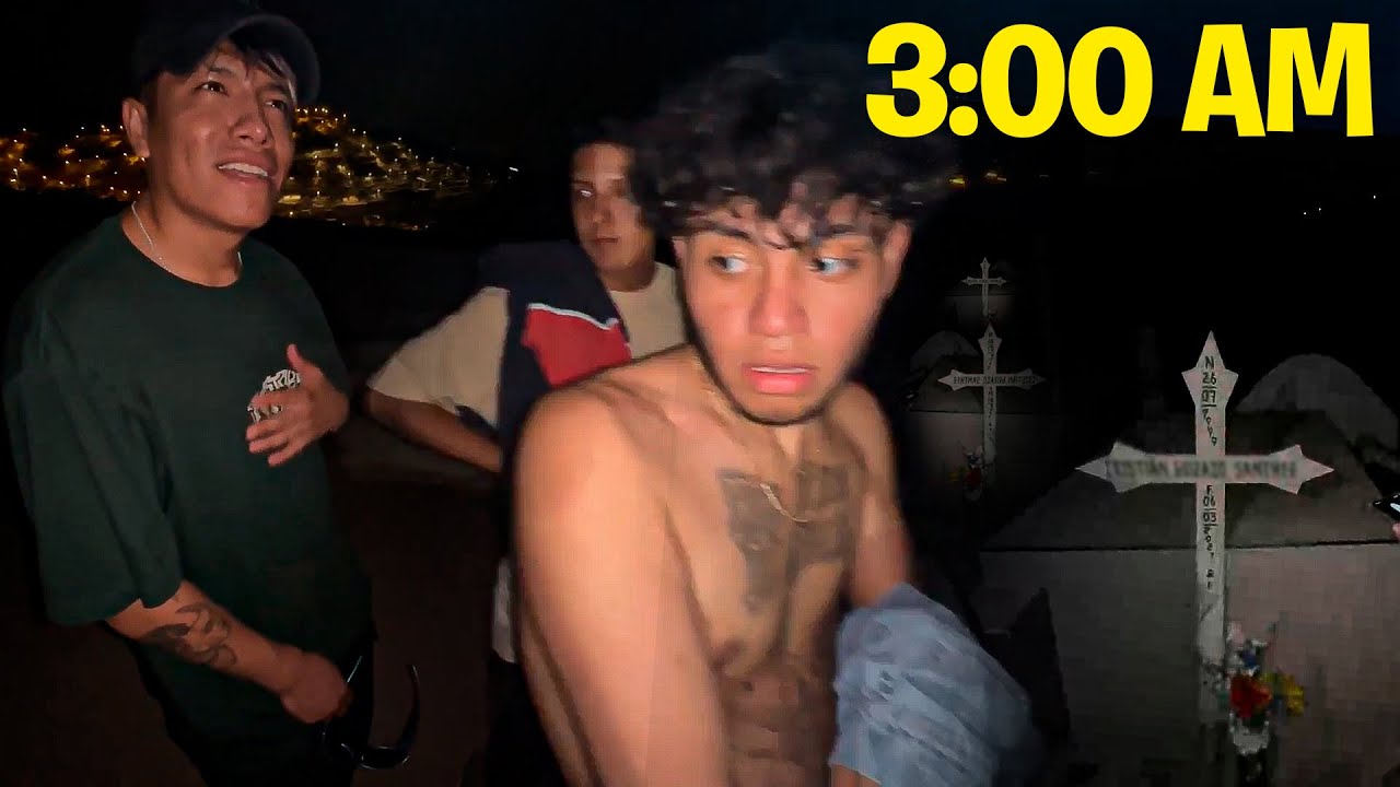 NEUTRO YT va AL CEMENTERIO con BUTI, MACA y MANOLITO a las 3AM