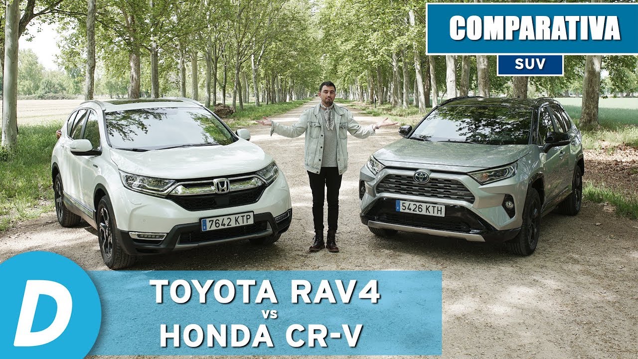 Comparativa SUV: Toyota RAV4 Hybrid 2019 vs Honda CR-V Hybrid 2019 | Diariomotor