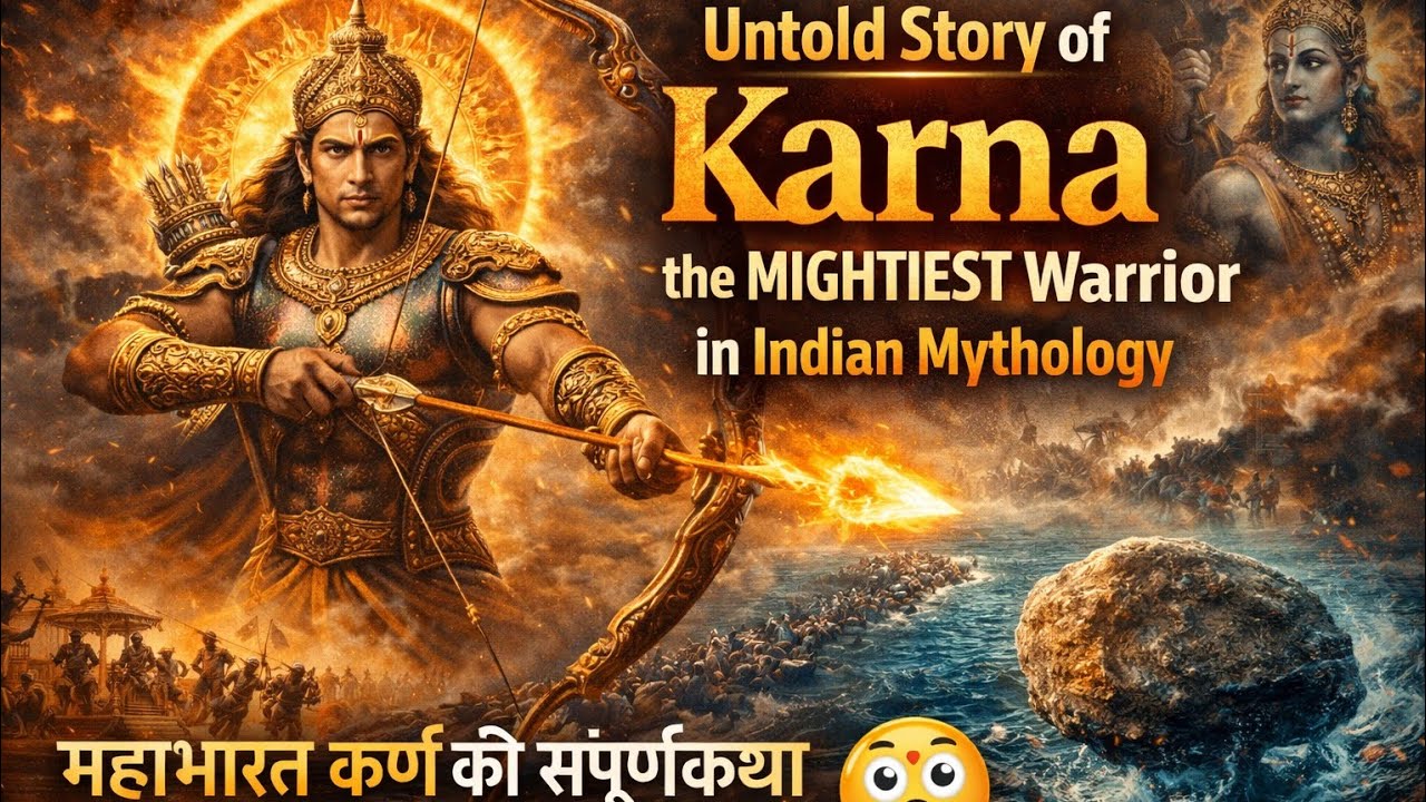 महाभारत कर्ण की सपूर्णकथा Untold Story of Karna the MIGHTIEST Warrior / Nitesh spiritual talks 