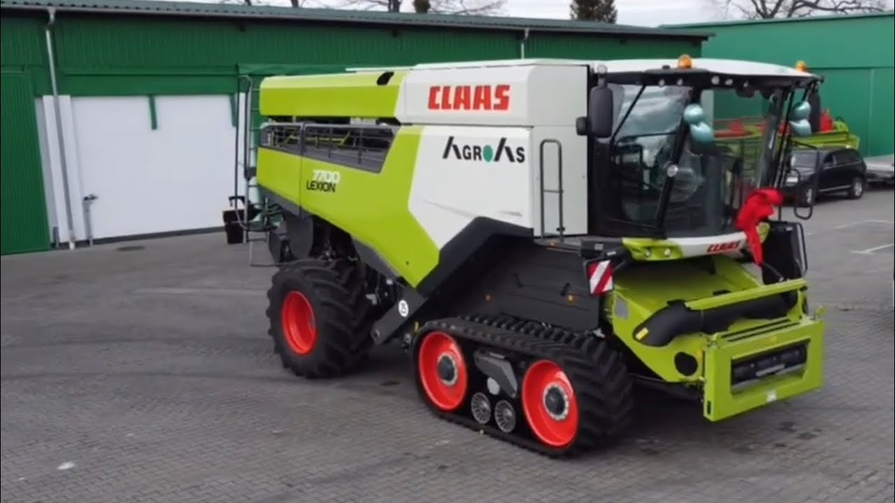 Nowy nabytek Claas Lexion 7700 TerraTrac