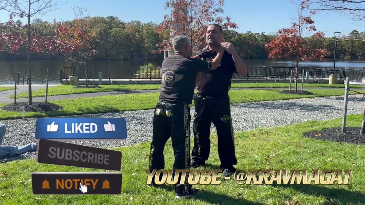 Krav Maga Frontal Choke Defense By Master Alain Cohen