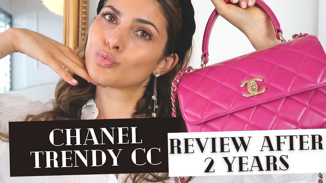 Chanel Trendy CC REVIEW after 2 years (Wear and tear, Price, Try on, top handle)