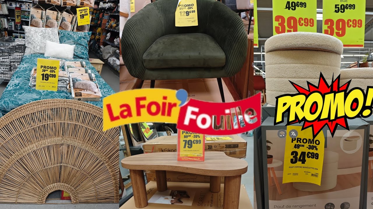ARRIVAGE LA FOIR'FOUILLE : Déco, Meuble,Linge de maison, Vaisselle, Rangement....🦜14 juin 2025🦜