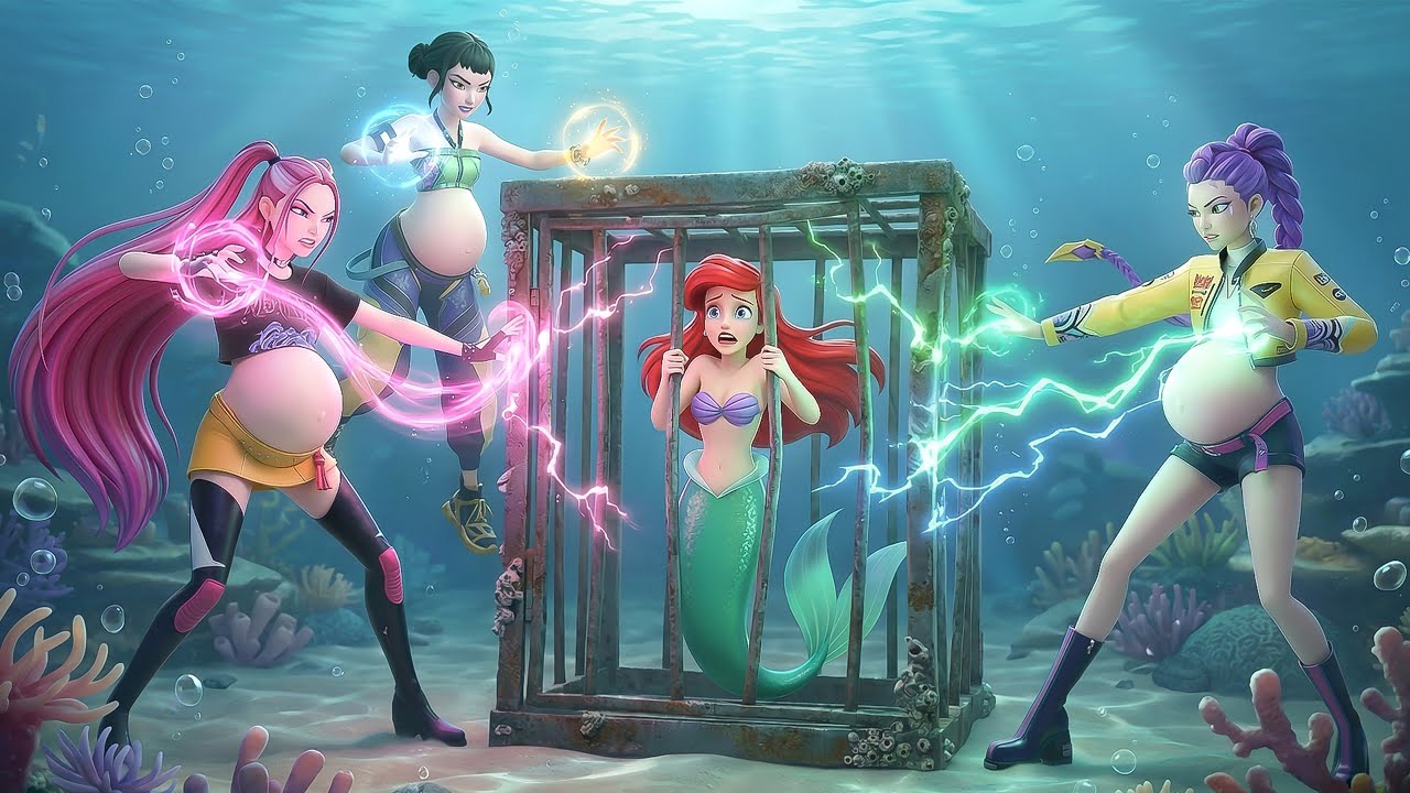 Kpop Music Demon Hunters Songs: COMFORTABLE (MV) | Kpop Demon Hunters PREGNANT Version 🧜‍♀️🌊