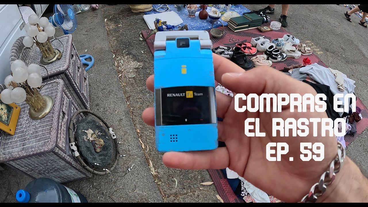 Día de cazas en el rastro/mercadillo EP. 59 - Rastro Benalmádena y visita a tiendas de segunda mano