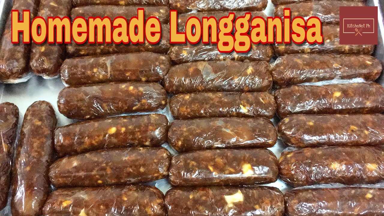 Homemade Sweet & Garlicky Longganisa | Skinless Longganisa Recipe | KitcheNet Ph