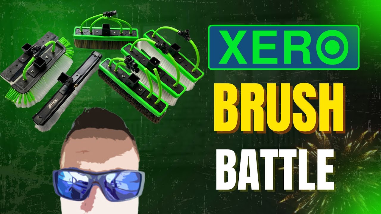 The ultimate Xero water-fed brush comparison.  Which is best?'#waterfedpole