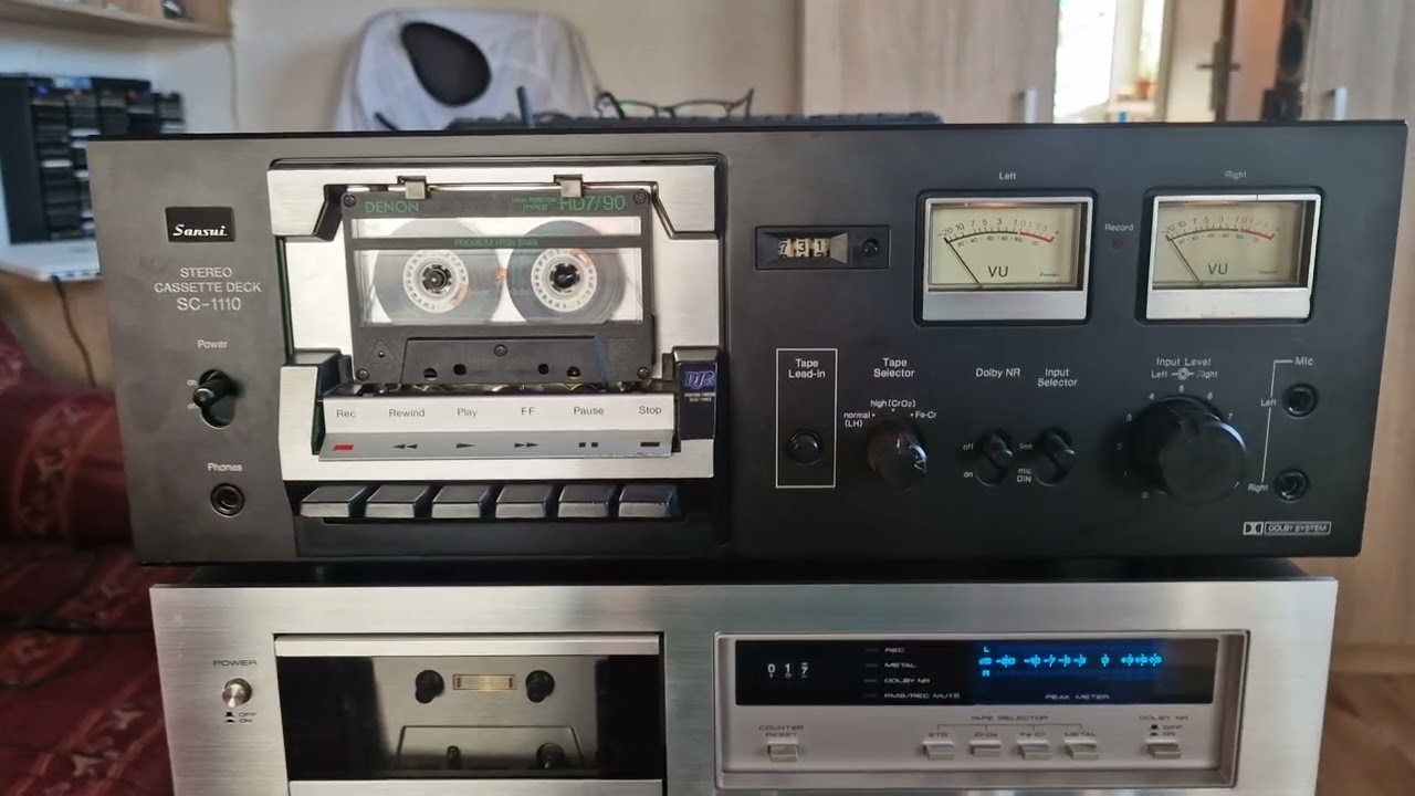 marantz 5010  vs pioneer ct f650  vs sansui sc 1110 Japan tape deck