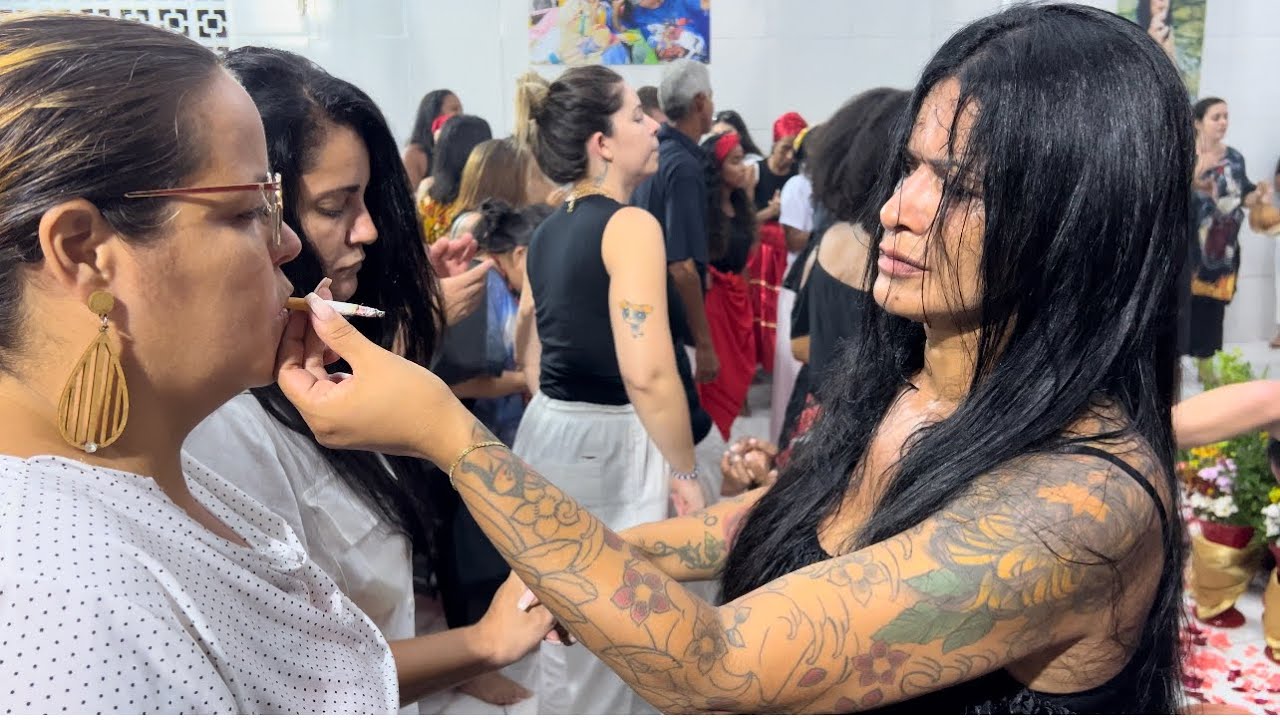 ELA FUMOU O CIGARRO DA MULAMBO OLHA O QUE ACONTECEU ( GIRA DE EXÚ )