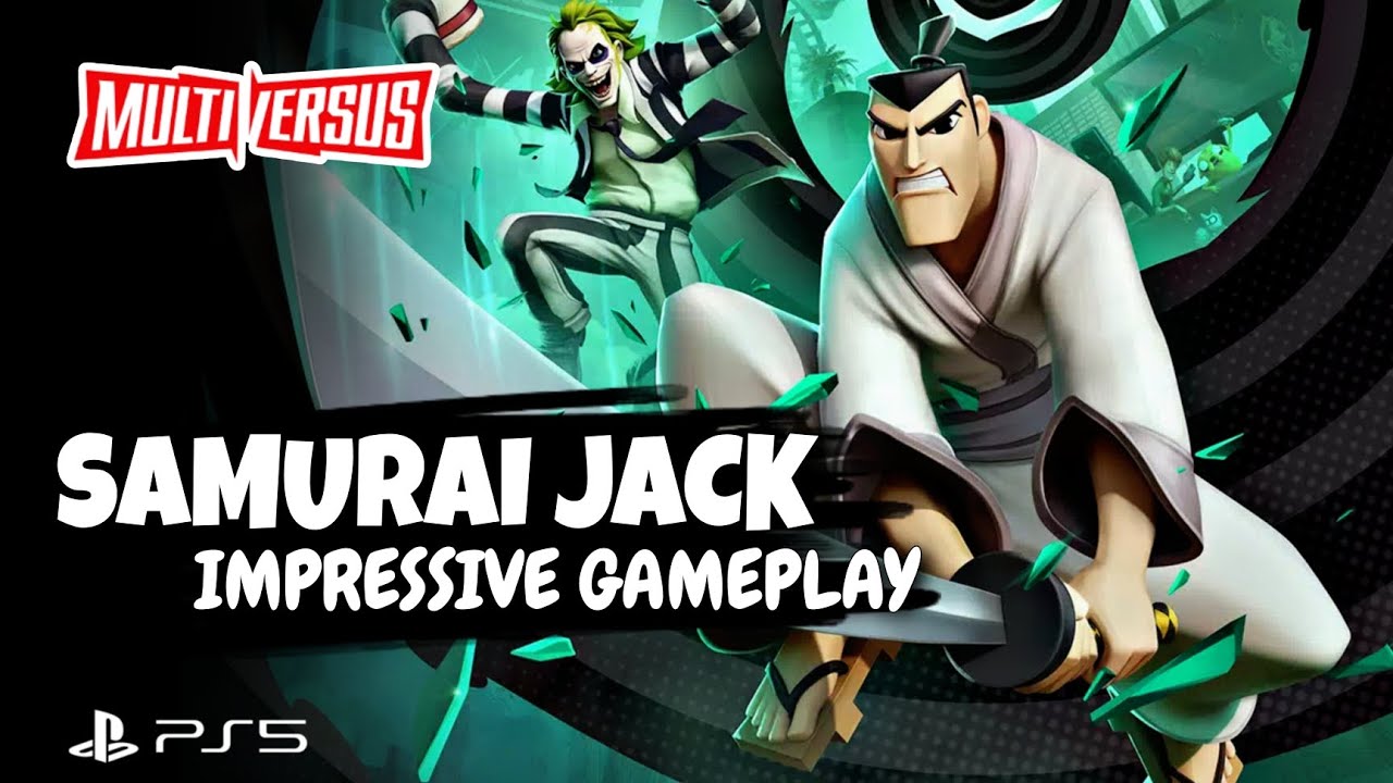 MultiVersus (PS5): Samurai Jack Impressive Gameplay