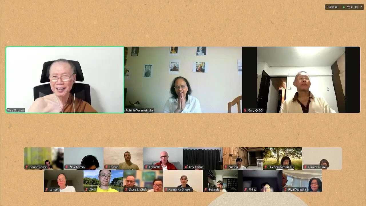 Dhamma chat via Zoom, January 20, 2026.
