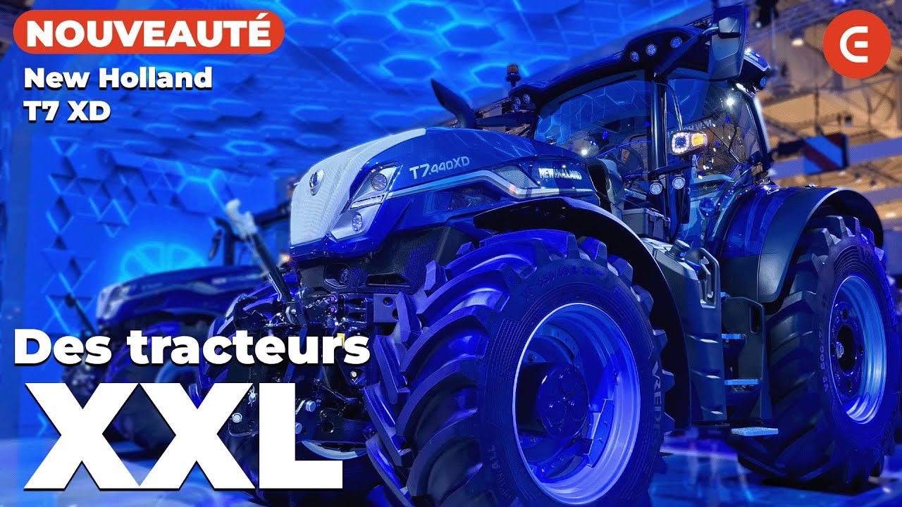 Des New Holland T7 XD trapus et puissants