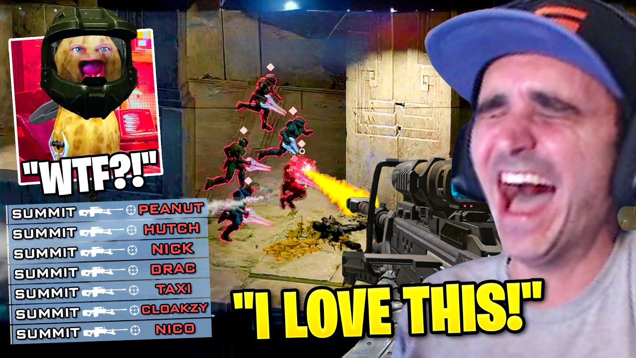 Summit1g Stuns EVERYONE in Hilarious Halo Streamer Games