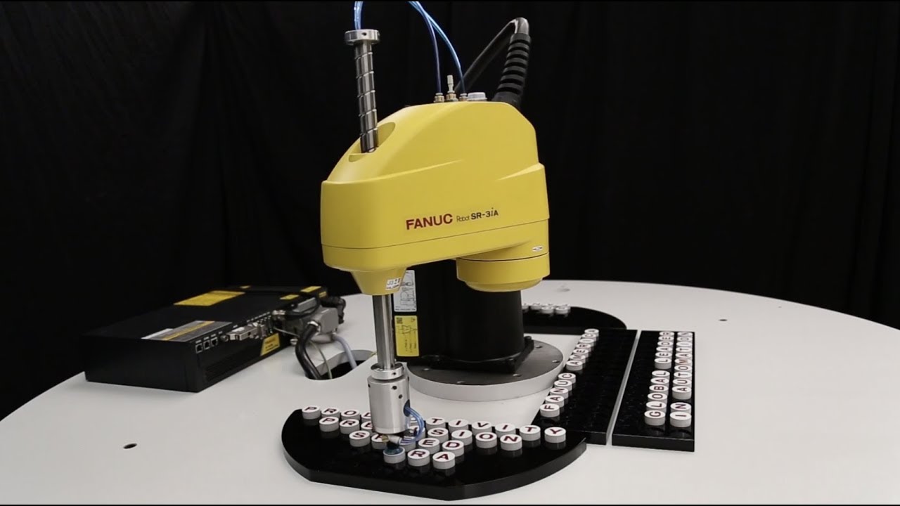 High Speed SCARA Robot for Pick & Place &ndash; FANUC&rsquo;s New SR-3iA SCARA Robot Displays Speed & Precision