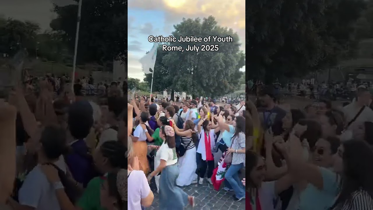 Catholic Jubilee of Youths in Rome, 2025 #catholicchurch