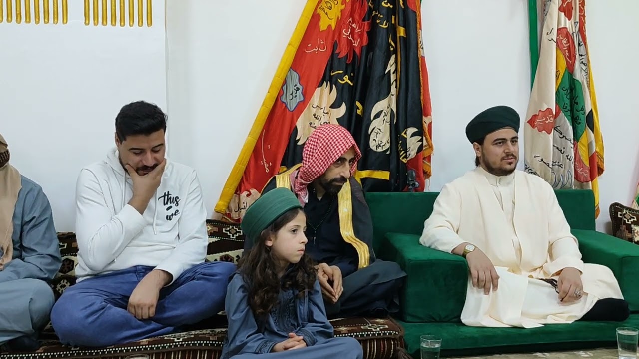 مجلس ذكر في تكية السيد الشيخ محمد سيدو #_بحضور الشيخ بهاء الدين المرندي #السيد الشيخ أحمد الرفاعي