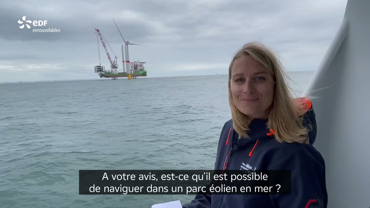 Est-il possible de naviguer dans un parc &eacute;olien en mer ?