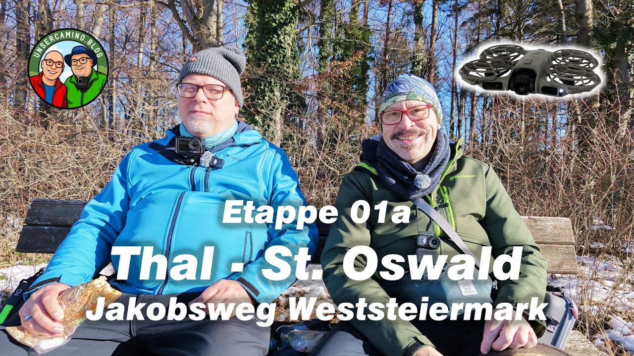 Etappe 01 Jakobsweg Weststeiermark Thal bei Graz - St. Oswald bei Plankenwarth