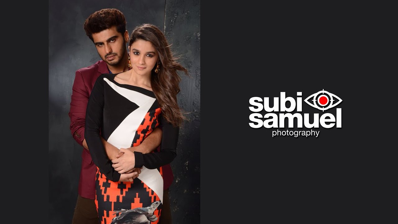 Arjun Kapoor and Alia Bhatt for Cine Blitz by Subi Samuel - Exclusive Behind the Scenes
