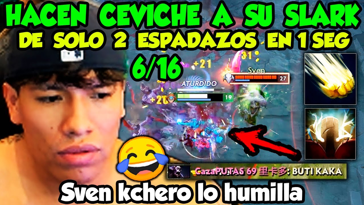 VUELVEN CEVICHE A SU SLARK EN 1 SEGUNDO😲BUTI ES KCH4DO X SVEN CHERAZO QUE LO DESAPARECE DE 2 GOLPES🤣