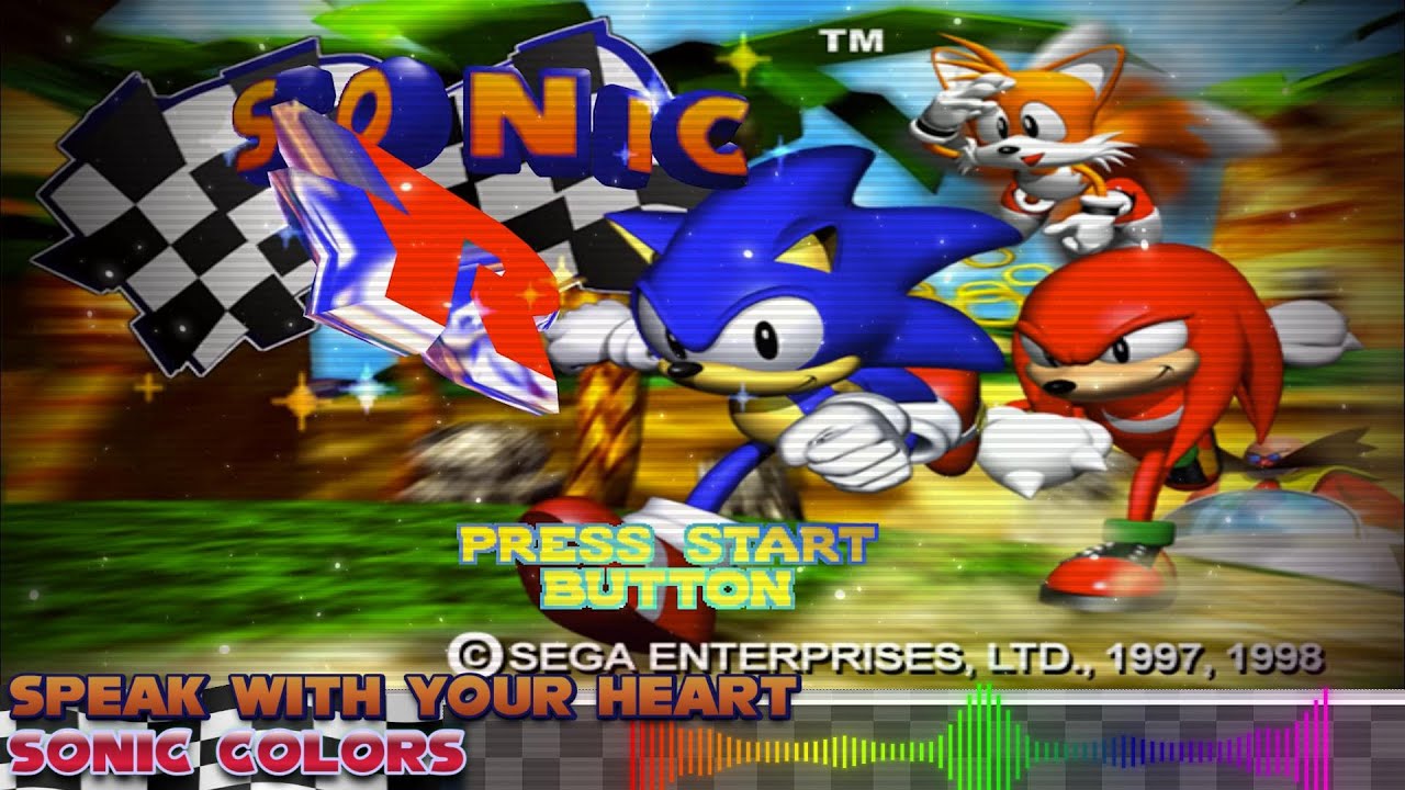 Sonic Colors - Speak With Your Heart (1997 Sonic R Vibe | AI Remix)