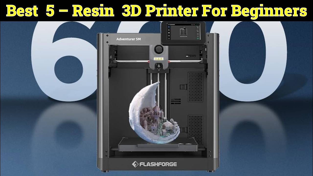 TOP 5 Best Resin 3D Printer For Beginners IN 2026