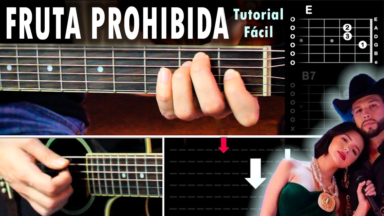 Fruta Prohibida - Ángela Aguilar ft. Leonardo Aguilar GUITARRA Tutorial | Acordes