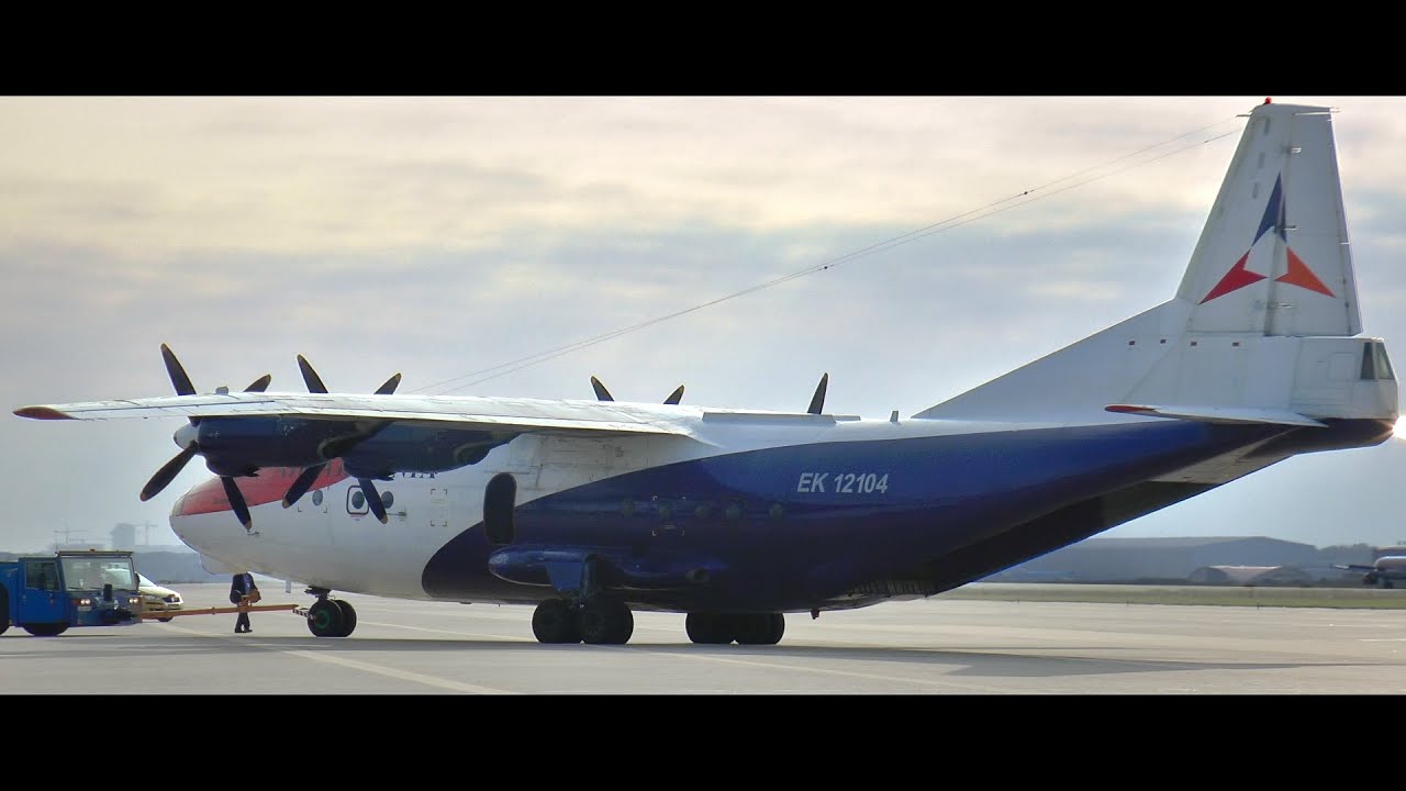 Engine Failure on Startup! - 55 Year Old Antonov An-12 | Air Armenia Cargo