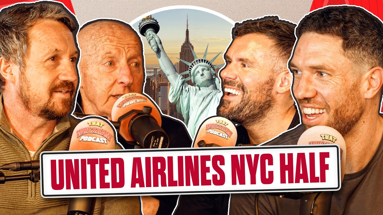 United Airlines NYC Half - Mickey Thomas and Jamie Edwards