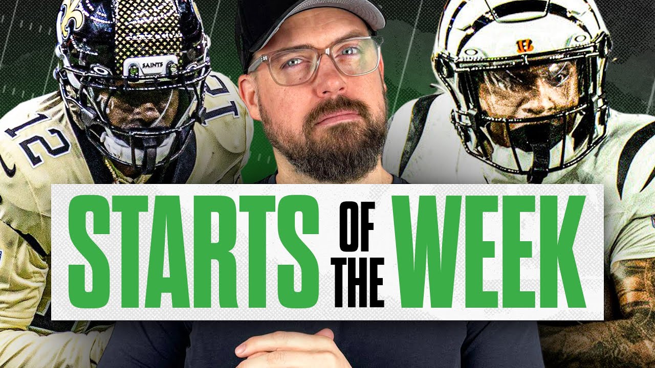 Starts of the Week + Week 8 Breakdown, Big Bye Decisions | Fantasy Football 2025 - Ep. 1831