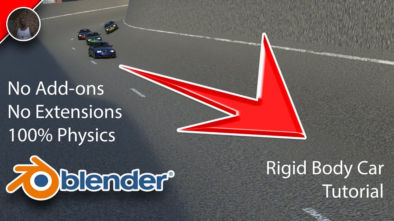 Blender: How to make a Rigid body Car in 30 Minutes | Tutorial
