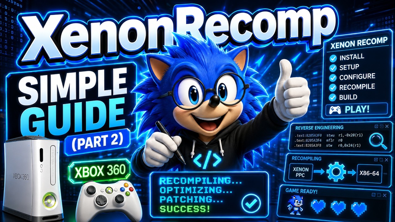 XenonRecomp simple step-by-step guide (part 2)
