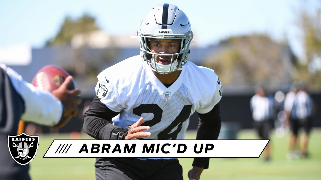 Johnathan Abram mic'd up before Monday Night Football | Raiders