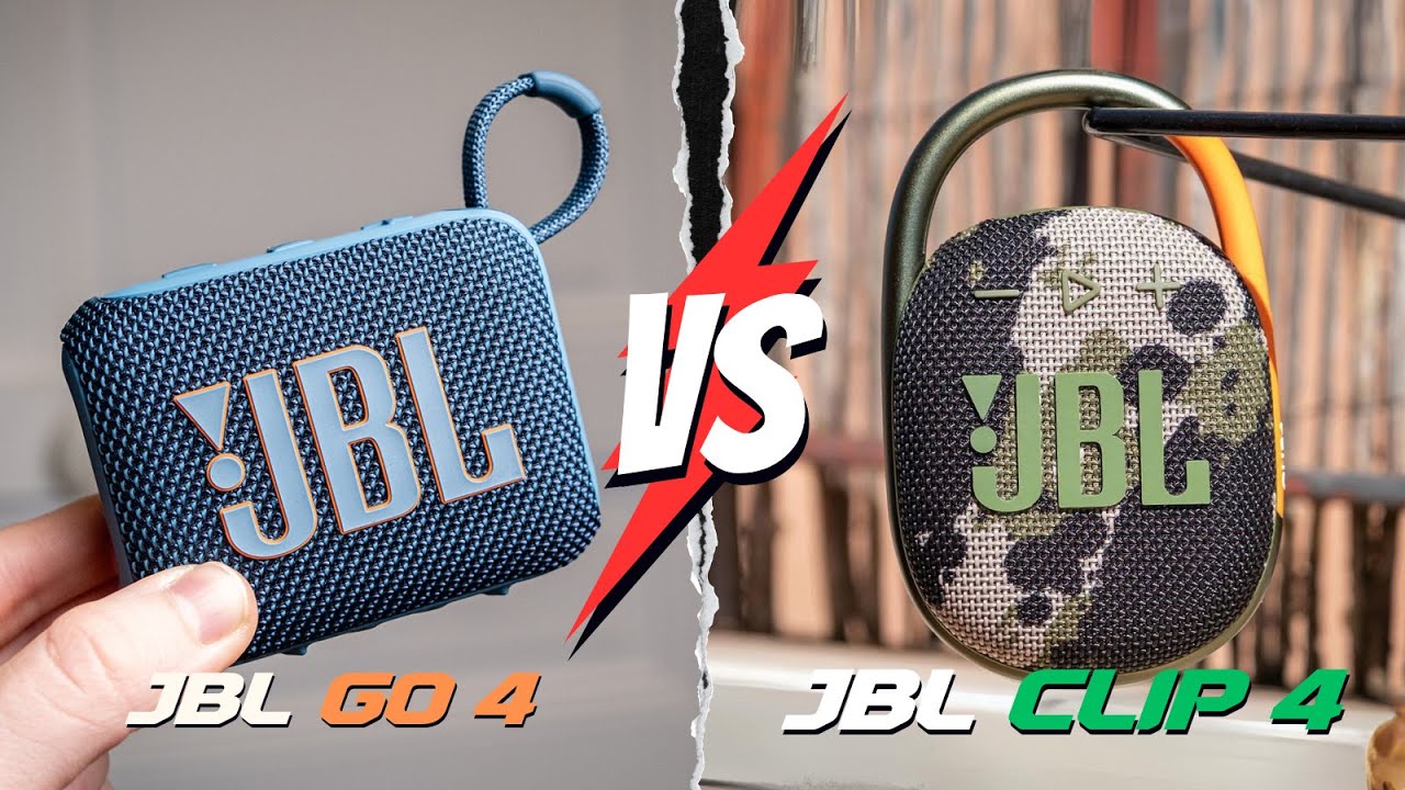 DIFICIL decisión! 🚨 JBL Go 4 vs JBL Clip 4 COMPARATIVA en ESPAÑOL