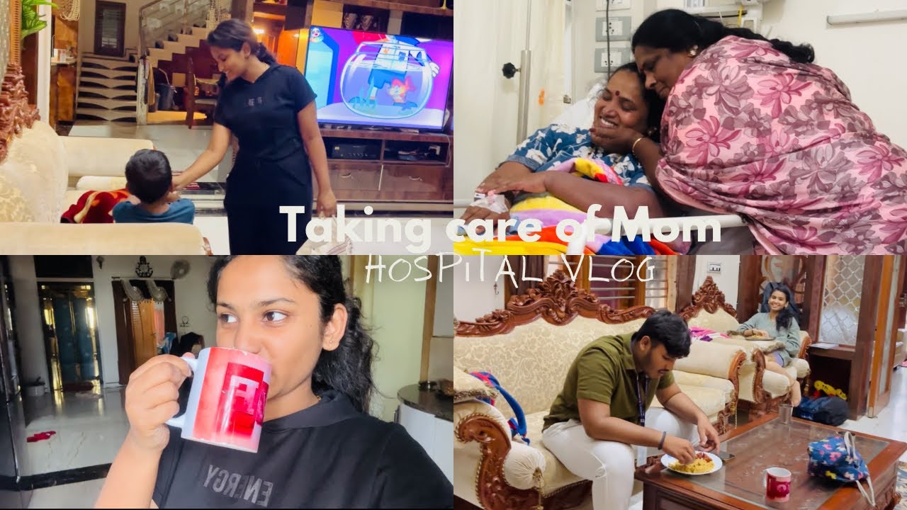How’s Mom?🥹||Taking care of FAMILY👫||SPURTHI VLOGS||