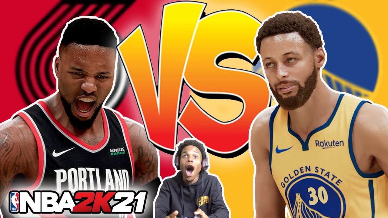 NBA 2K21 NEXT GEN STEPHEN CURRY vs DAMIAN LILLARD!! LOOK AT CURRY MAN