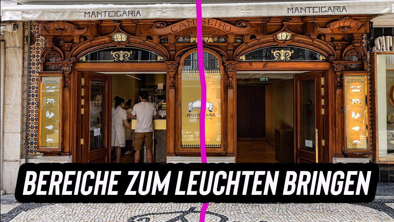 Bereiche zum Leuchten bringen in Photoshop. Ganz schnell, ganz einfach.