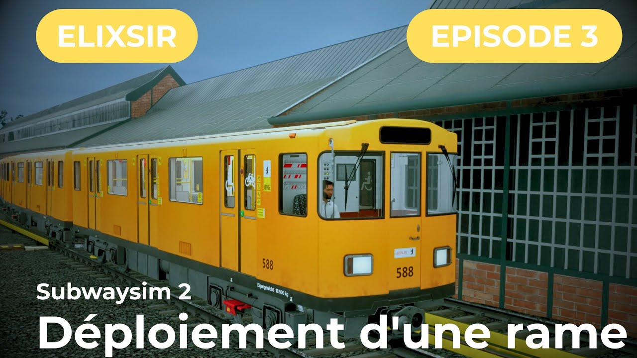 DÉPLOIEMENT D'UNE RAME | SUBWAY SIM 2 PS5 #3 (SCÉNARIO) | LET'S PLAY [FR]