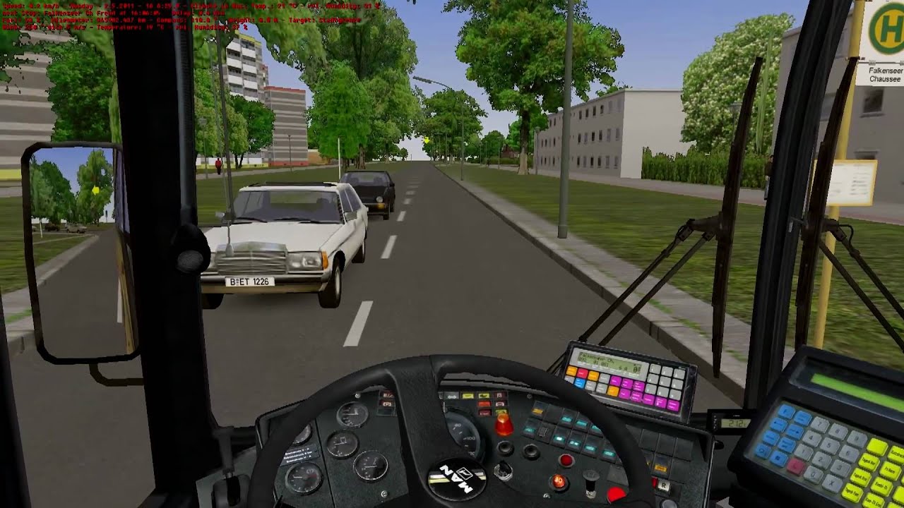 OMSI The Bus Simulator - Gameplay HD Line 92 Freudstrasse