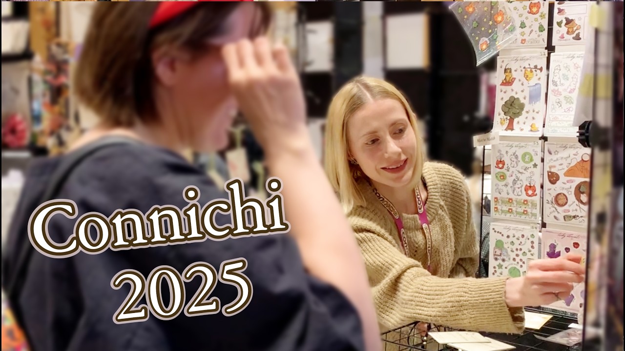 Sold Out at Connichi 2025 & feeling crappy | Full Time Artist vendion on a German Convention | Vlog