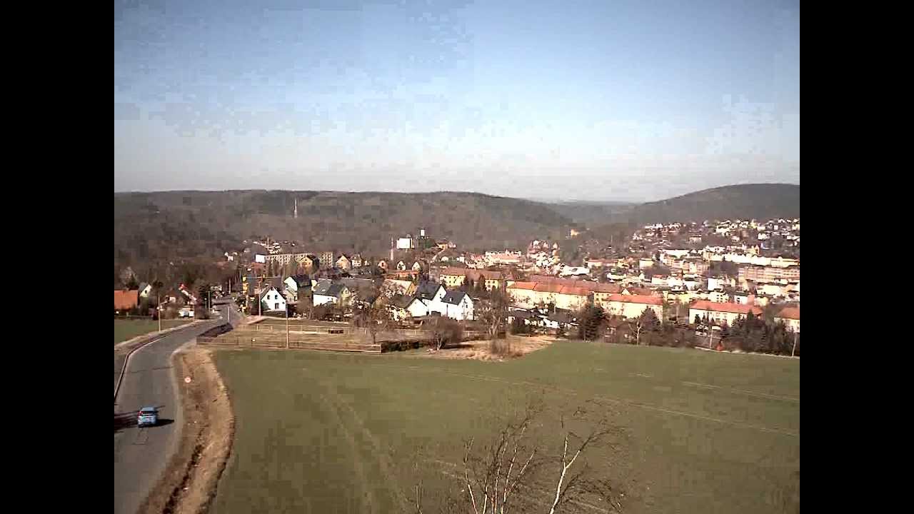 Wettervideo der Wettercam Irchwitz mit Blick auf Greiz am 17.03.2012, Samstag