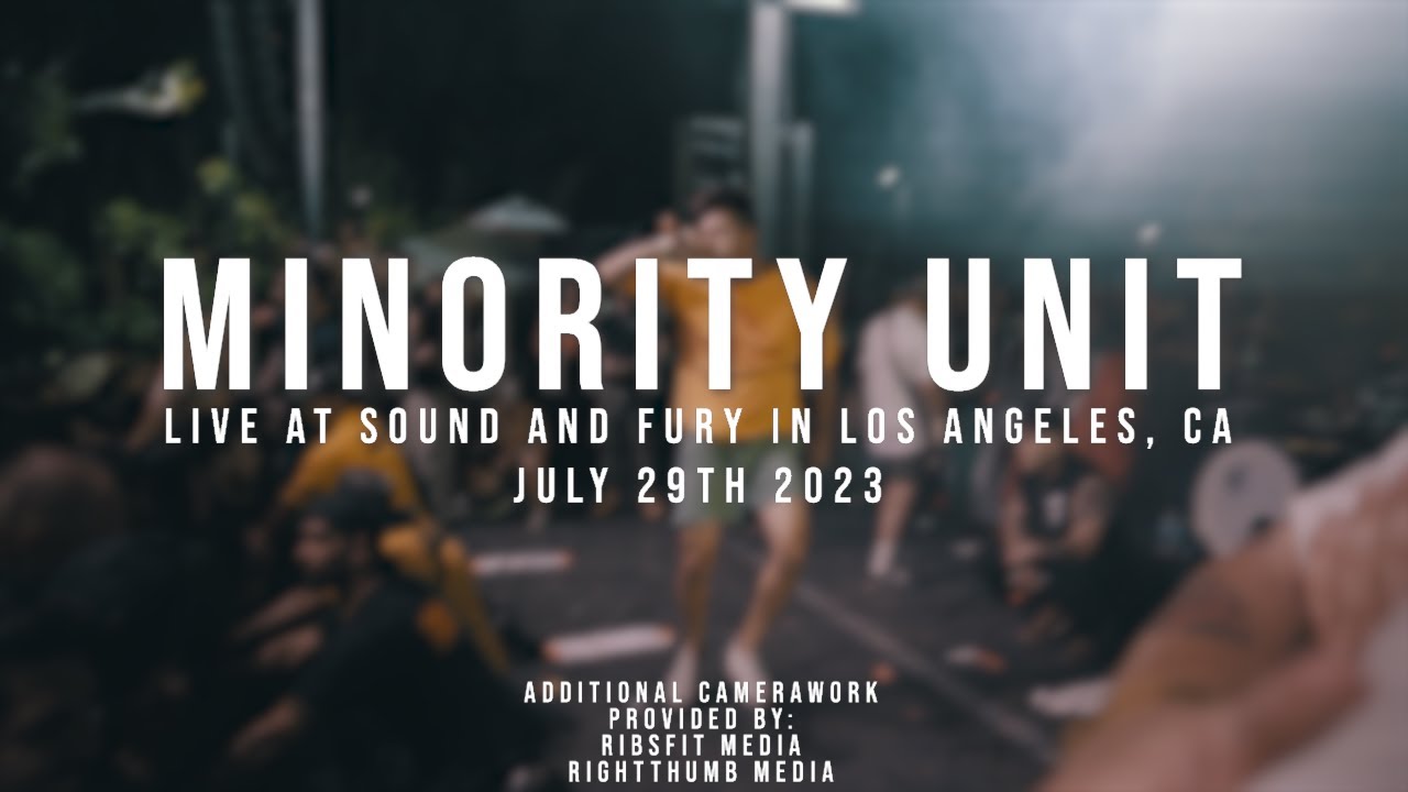 (197 Media) Minority Unit - Live at Sound and Fury 2023