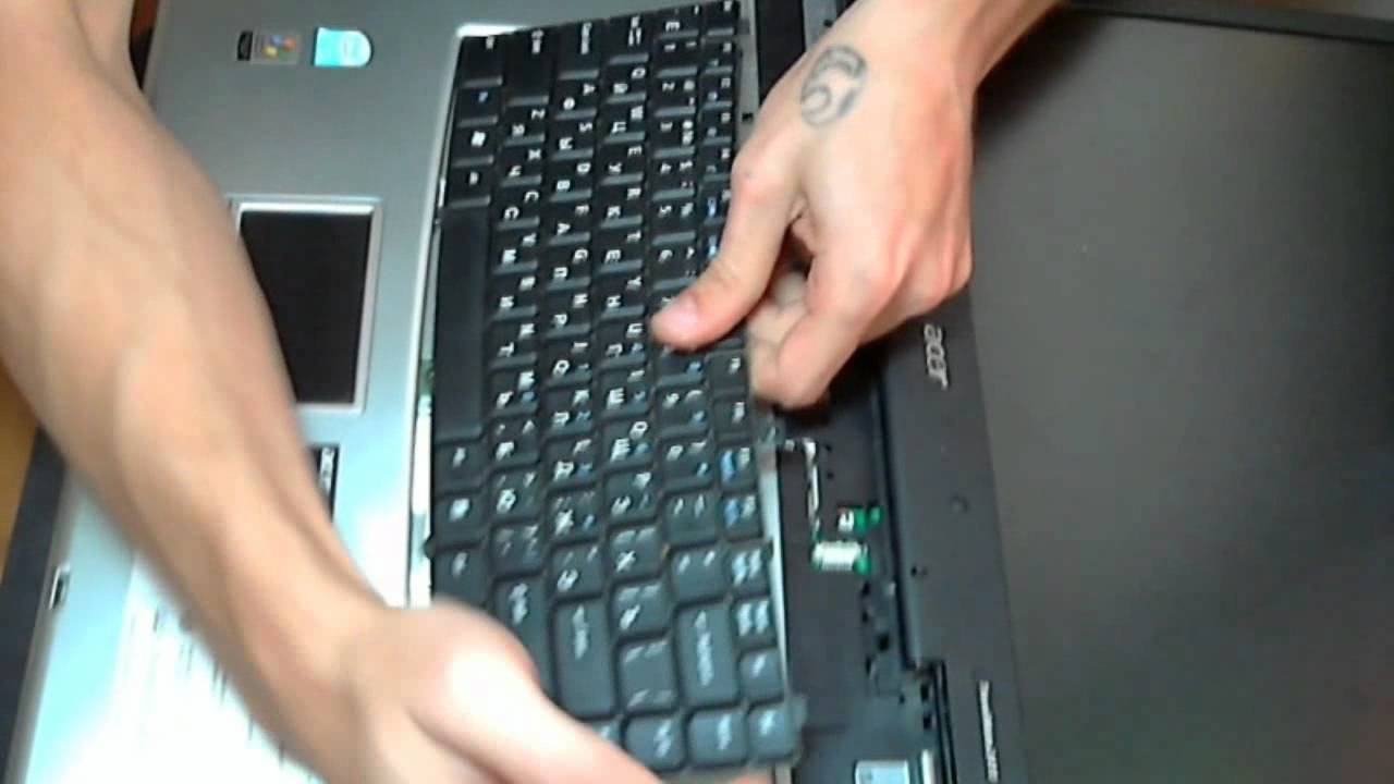 Разборка Acer TravelMate 2413 WLMI