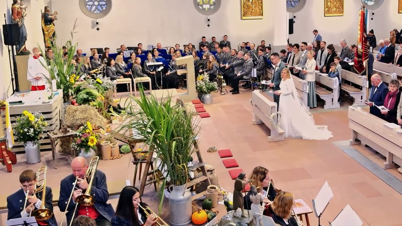 Musikerhochzeit in Hohentengen 🎶 | Einzug mit „Eternal Promise“ & „Da berühren sich Himmel und Erde“