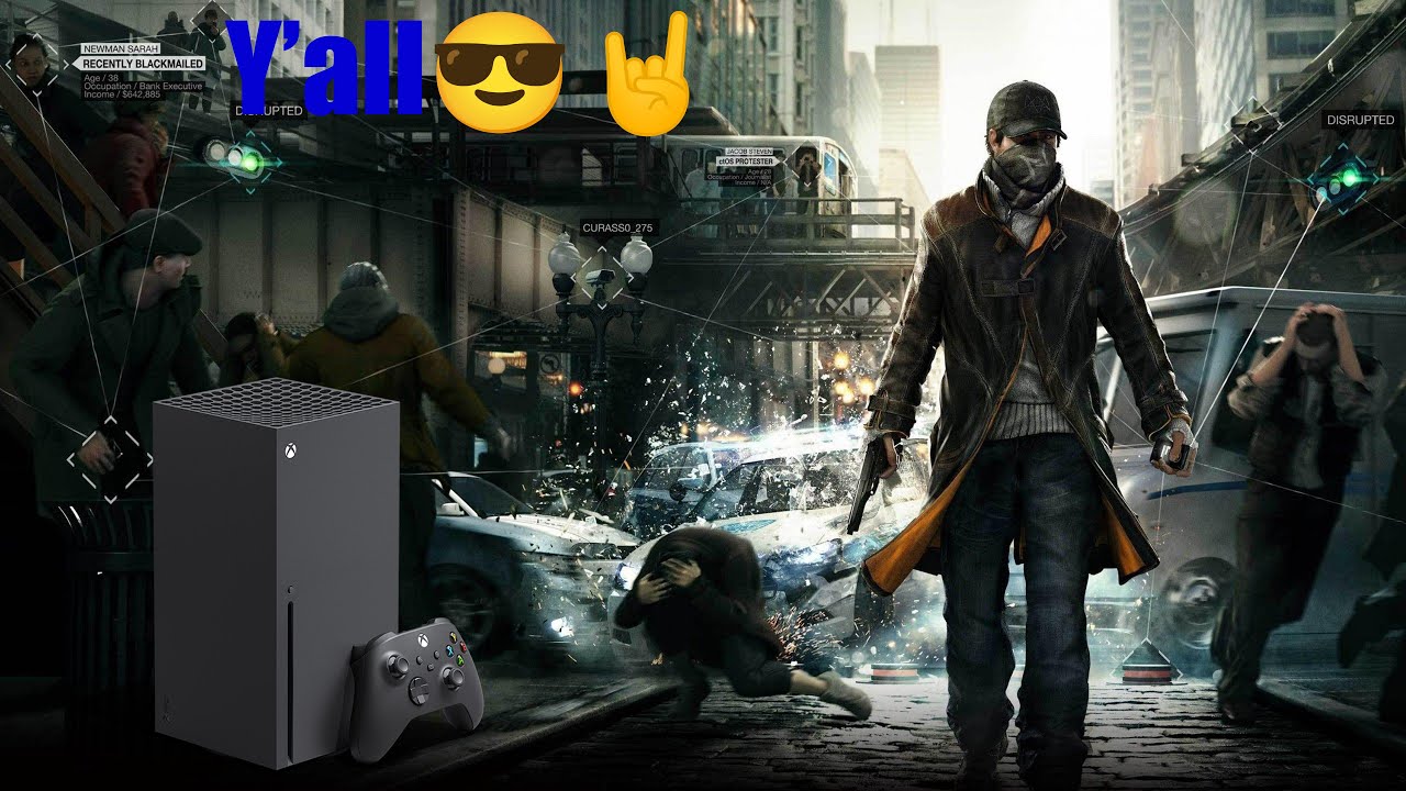 I LOVE WATCH DOGS COMPLETE EDITION ON XBOX SERIES X Y'ALL!!!