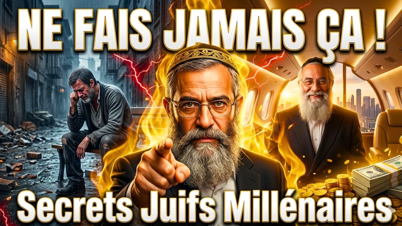 5 CHOSES que les JUIFS NE DONNENT JAMAIS 🔥 Pour Devenir MILLIONNAIRE