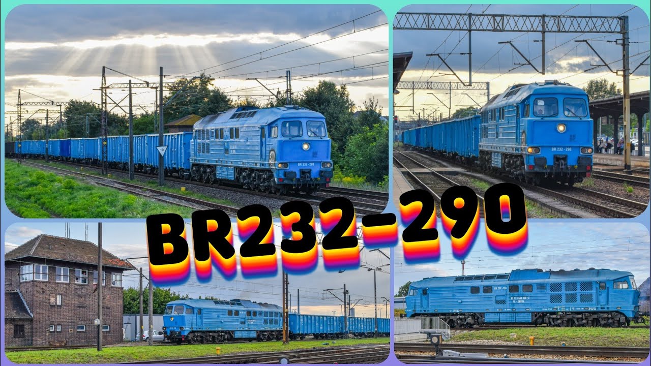 Potężna moc BR232-290 Depol z węglarkami | Gniezno