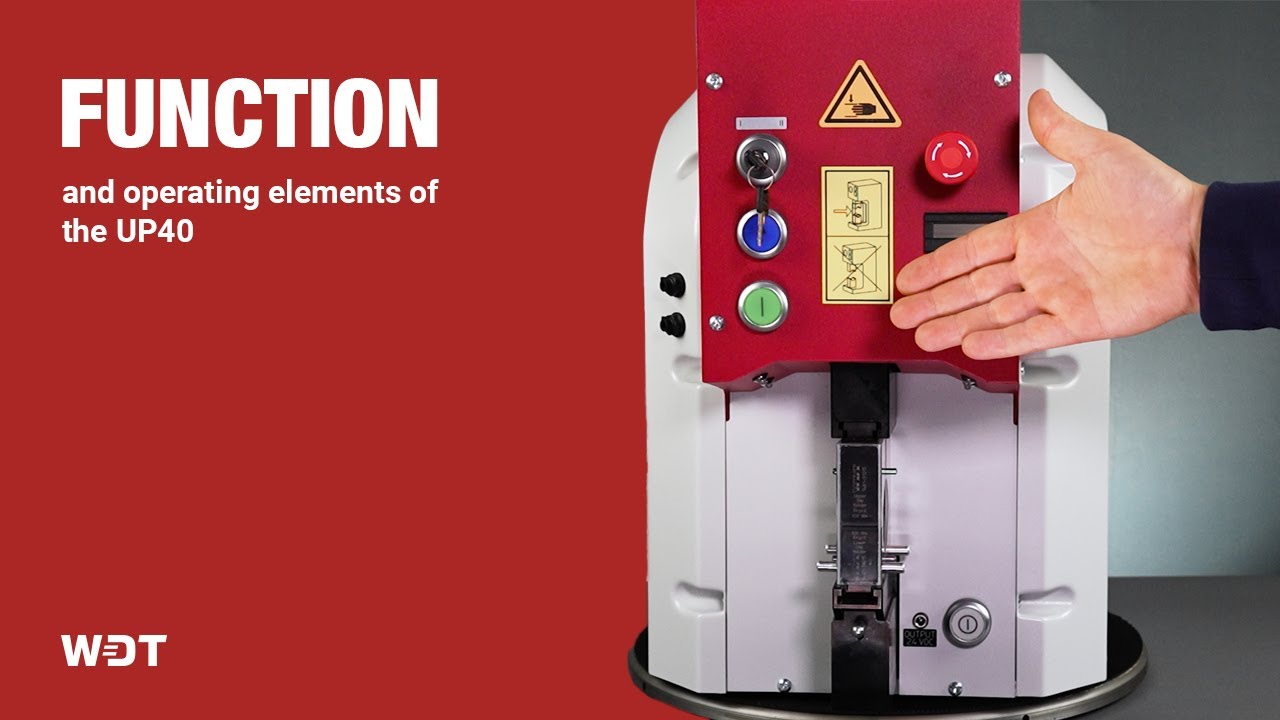 UP40 Function & operating elements