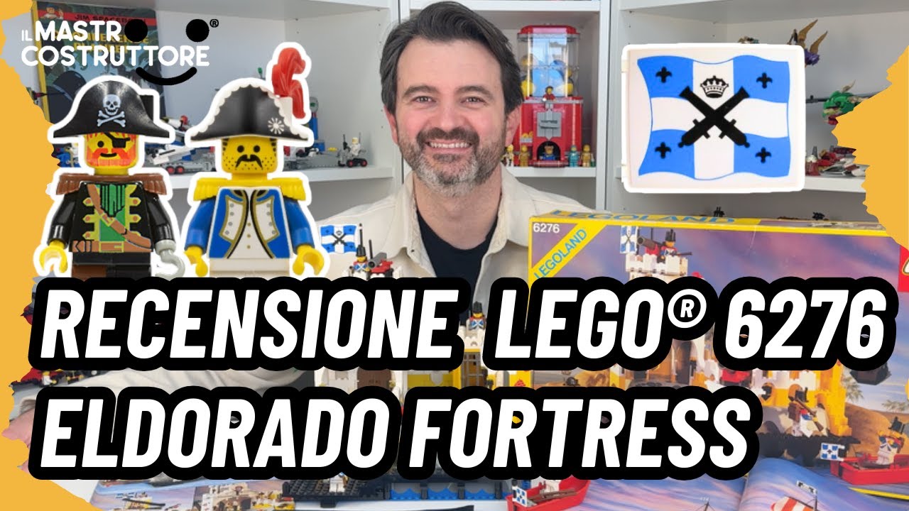 Recensione LEGO Pirates 6276 Eldorado Fortress