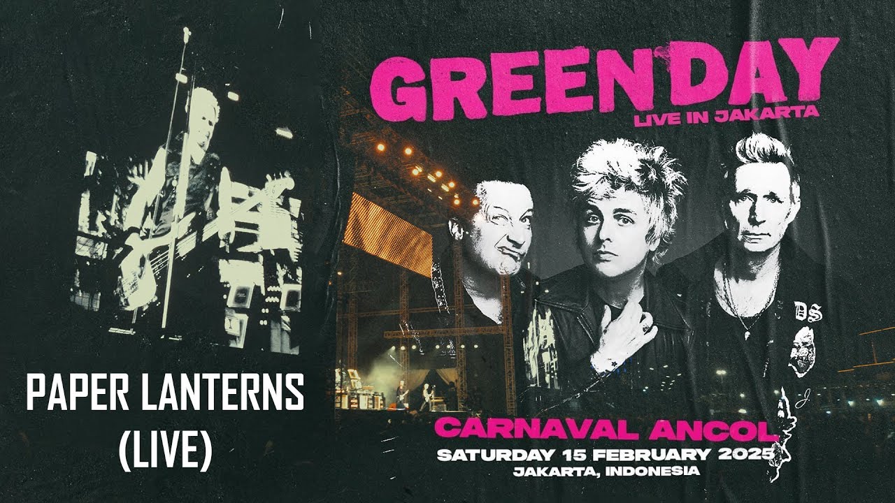 [4K] Green Day - Paper Lanterns (Live in Jakarta 2025) #greenday